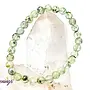 Green Prehnite (with Epidote inclusions) Bracelet - 6mm