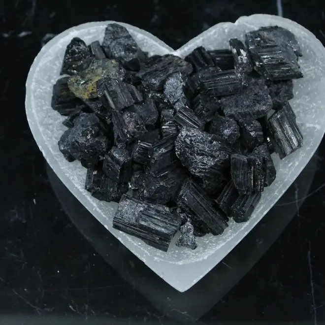 Black Tourmaline - Small Rough Raw Natural