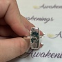 Moss Agate (Canada) Sterling Silver Ring size 12