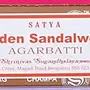 Golden Sandalwood Incense -12 Sticks/Box 15g - Satya