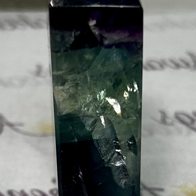 Rainbow Fluorite Tower/Generator -Medium 3-4"