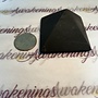 Shungite Pyramid 2'' Base Polished