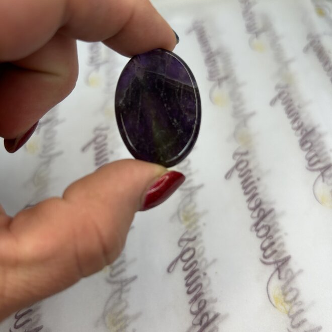 Amethyst Worry Stone - Medium