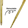 Dowsing Divining Rods - Copper Pocket Compact Retractable Pair