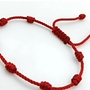 Pulsera Roja de 7 Nudos Seven Knots Red Bracelet