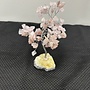Rose Quartz 100 Chip Tree  7'' Tall