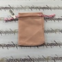 Velvet Bags Light Pink -Accessory Crystal Pouch Draw String Medicine - (2.5X3.5'') Small