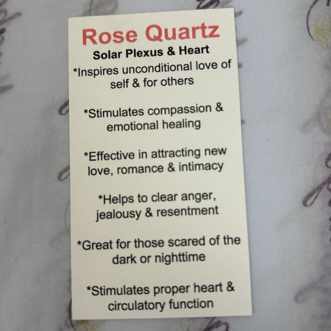 Rose Quartz Free Form 1Lb 5oz - 5'' Tall