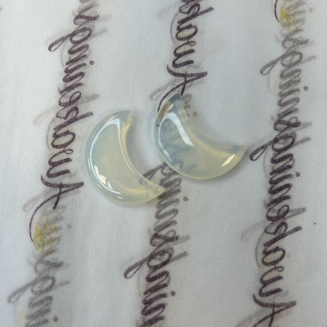 Opalite Crescent Moon -Small