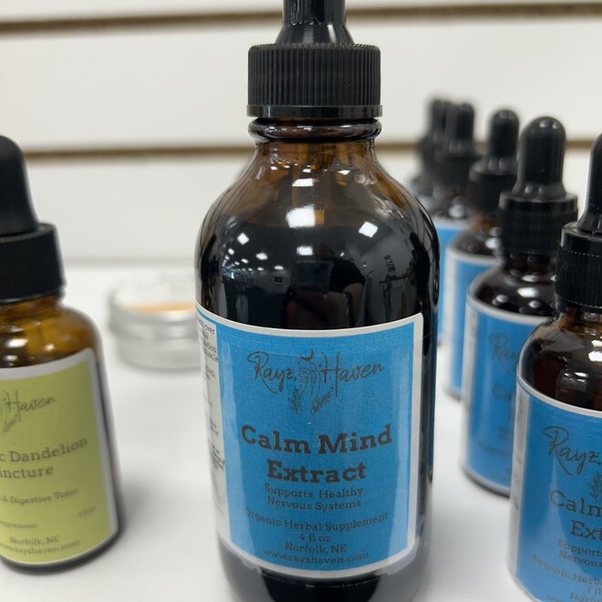 Rayz Haven Calm Mind Extract Tincture 4 fl oz