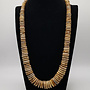Picture Jasper Button Beads Necklace 26'' Adjustable
