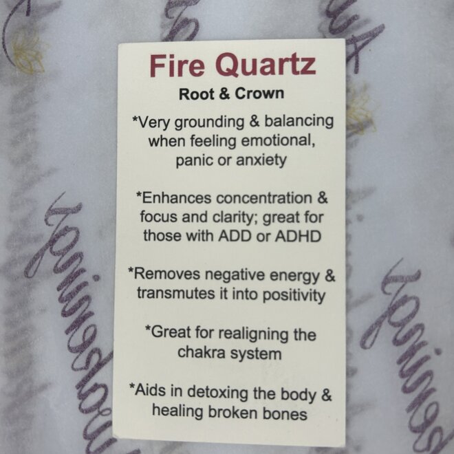 Fire Quartz (Red Hematoid) - Large Rough Raw Natural 1 lb 9 oz