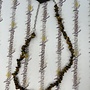 Gold Tiger Eye Chip Necklace Adjustable 21''