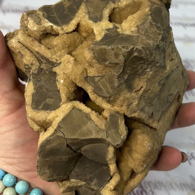 Travertine Calcite Large 3 lbs 8 oz