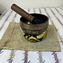 Singing Bowls-Black Mantra 3"- Set including Ring
