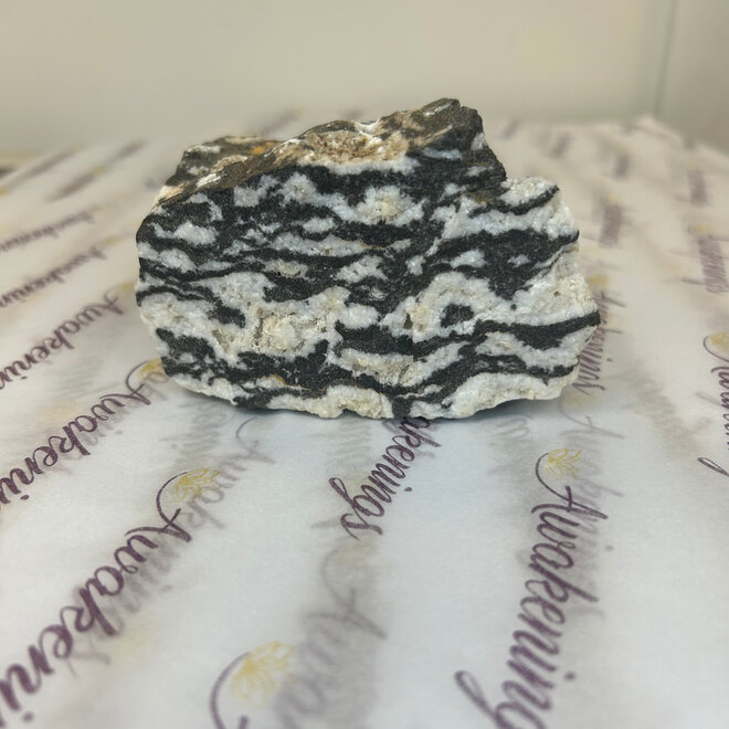 Zebra Jasper Raw  1Lb 10oz