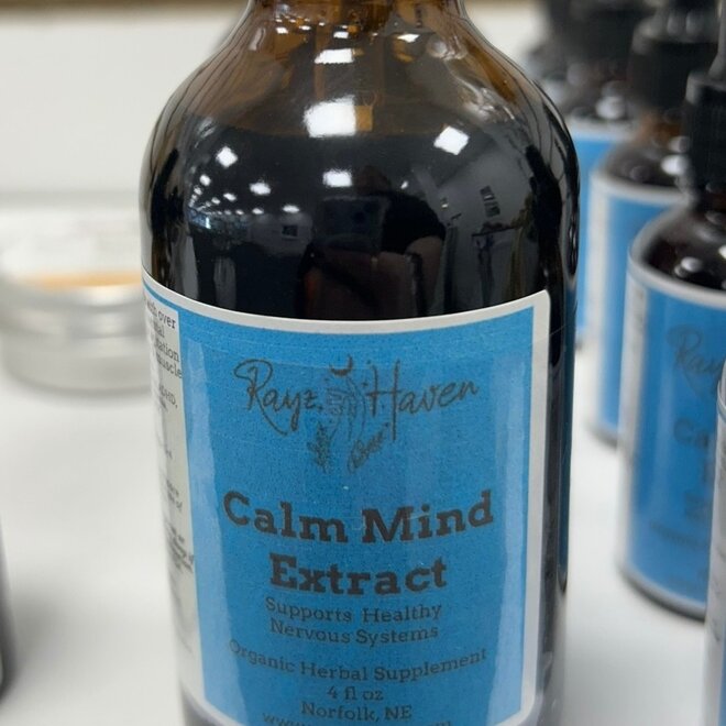 Rayz Haven Calm Mind Extract Tincture 4 fl oz