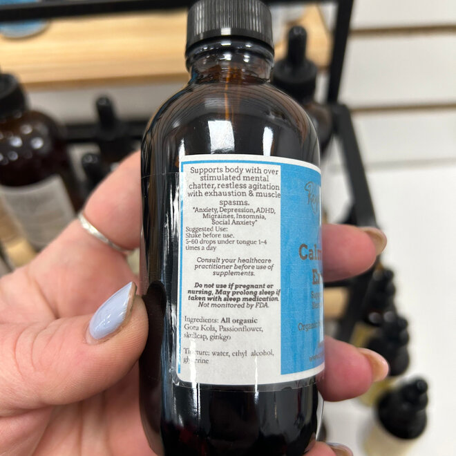 Rayz Haven Calm Mind Extract Tincture 4 fl oz