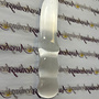 Selenite (Satin Spar Gypsum) Knife  - 8''Cord Cutting (Rounded)