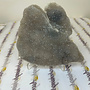 Grey Sugar Amethyst Slab  & Stand