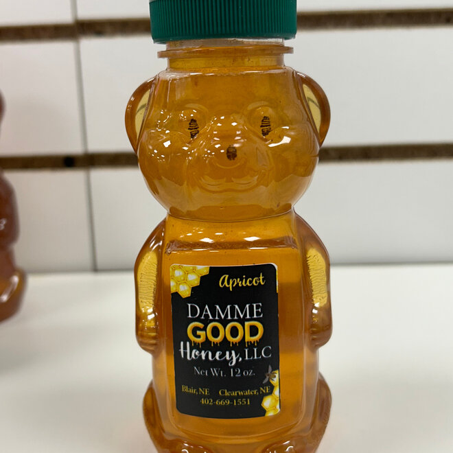 Damme Good Honey - Apricot 12 oz.
