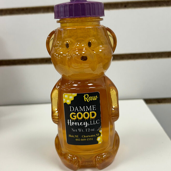 Damme Good Honey - Raw 12 oz.