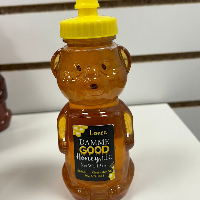 Damme Good Honey - Lemon 12 oz.