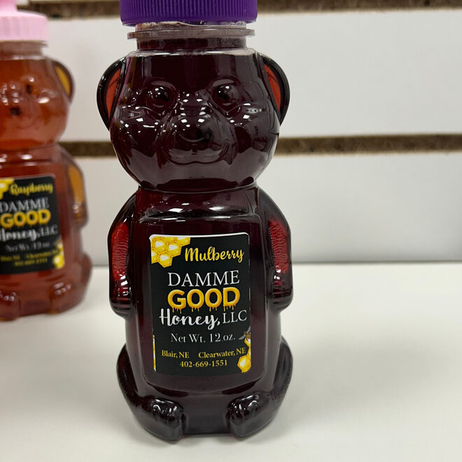 Damme Good Honey - Mulberry 12 oz.