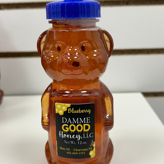 Damme Good Honey - Blueberry 12 oz.