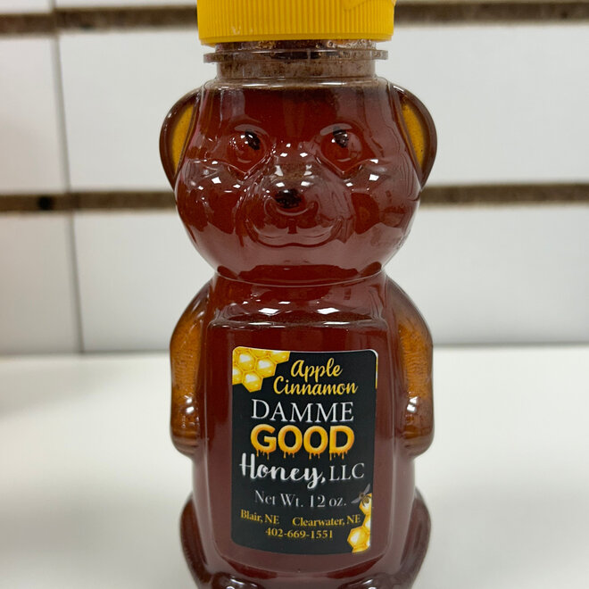 Damme Good Honey - Apple Cinnamon 12 oz.