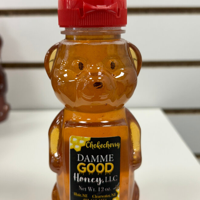 Damme Good Honey - Chokecherry 12 oz.