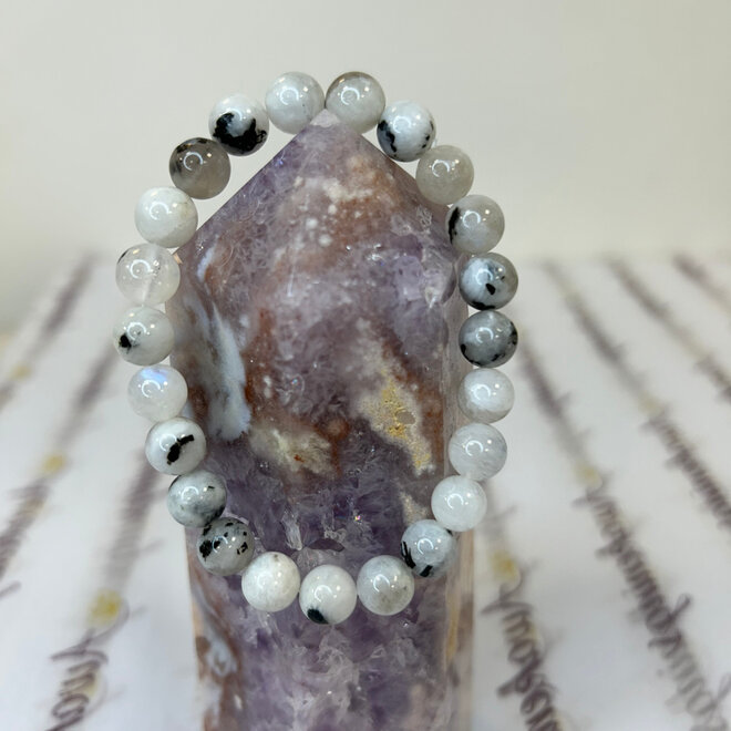 Rainbow Moonstone Bracelets - 8mm