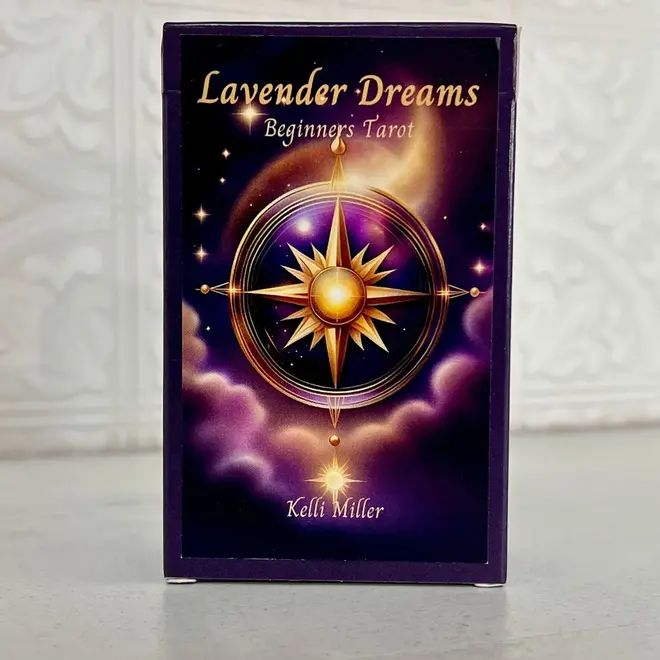 Lavender Dreams Tarot Cards - Kelli Miller Digital Guidebook