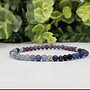Anxiety Relief/ Support Stretch Bracelet 6mm Amethyst, Sodalite, Blue Aventurine