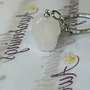 Skull Keychain - Clear Quartz