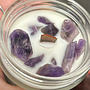 Amethyst infused Oat Milk  & Honey-  Lotion Candle Local Hand poured -Large