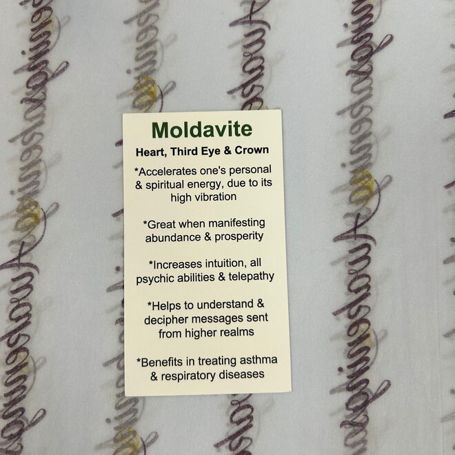 Moldavite Pendant - Sterling Silver - Rough Raw Natural 2.7 grams