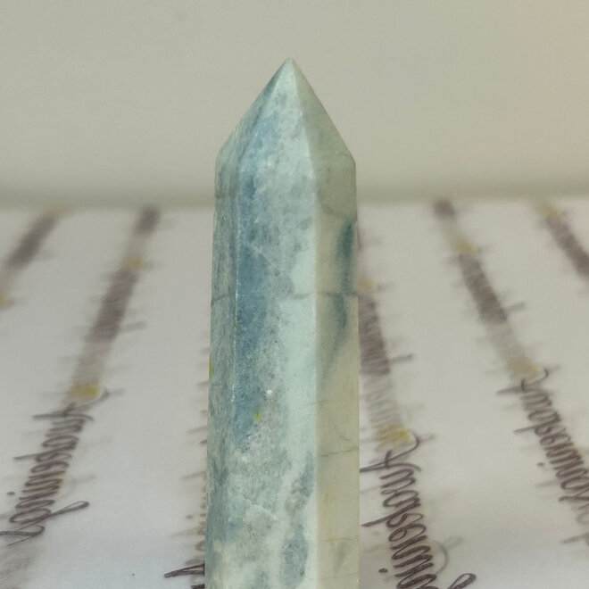 Blue Calcite Tower Generator Medium 3-4''