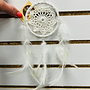 Crochet Web Dreamcatcher White - Small
