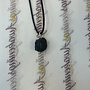 Black Tourmaline Raw Small on 18'' Wax Cord