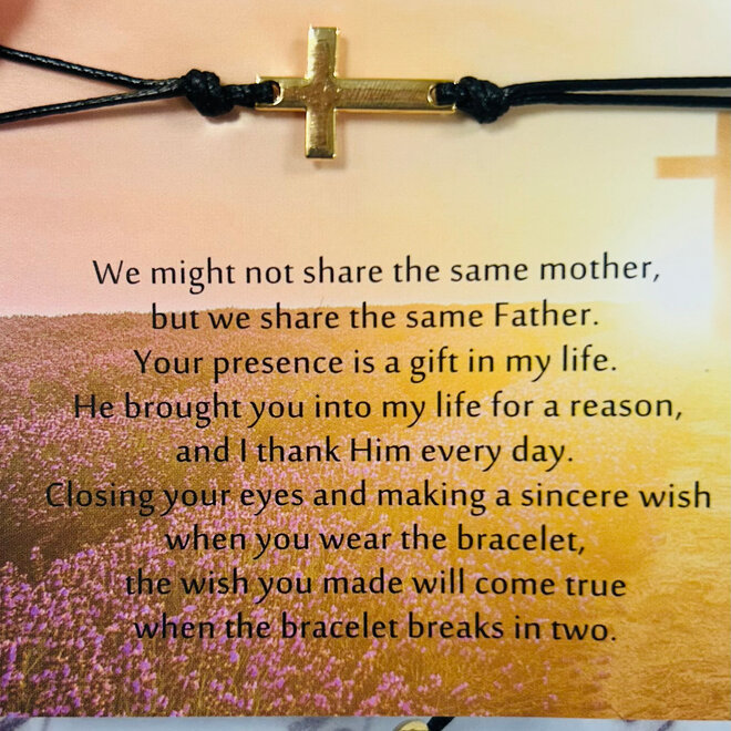 Sister in Christ Bracelet