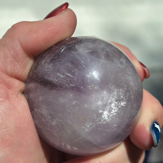 Amethyst Sphere Orb 55mm
