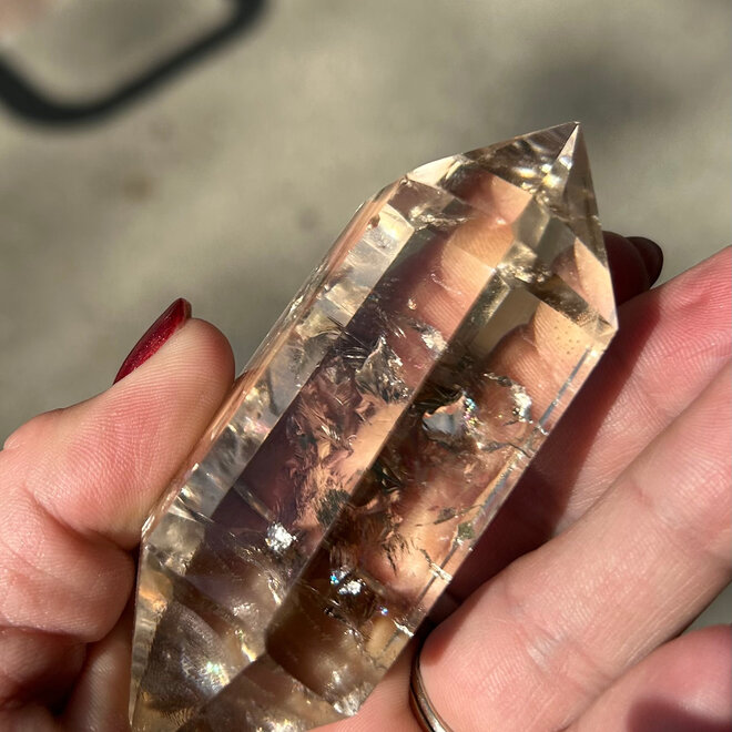 Smoky (Smokey) Quartz Double Terminated DT Point -