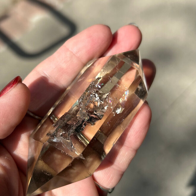 Smoky (Smokey) Quartz Double Terminated DT Point -