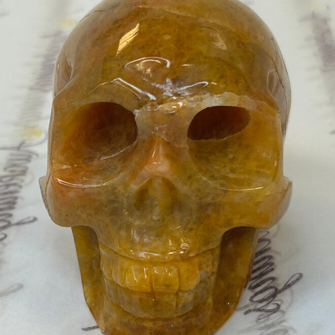 Red Aventurine Skull Large 1 lb 3.4oz