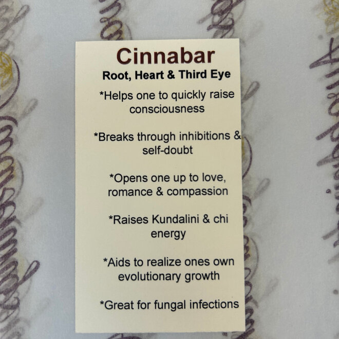 Red Cinnabar Cinnabrite Bracelet 8mm