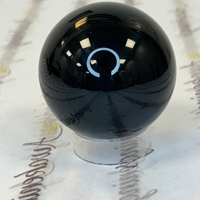 Black Obsidian Sphere 53mm