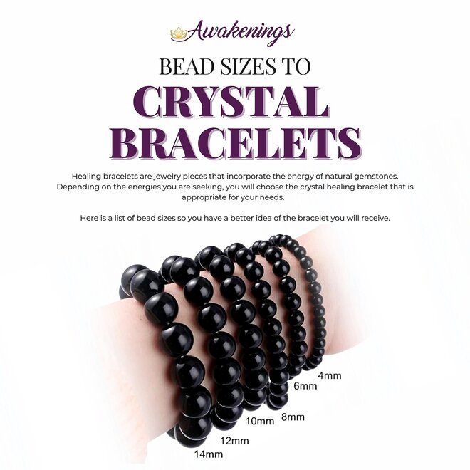 Black Onyx Bracelets - 4mm