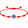 Red Evil Eye 7 Knot Bracelet- Pulsera de Ojo Turco