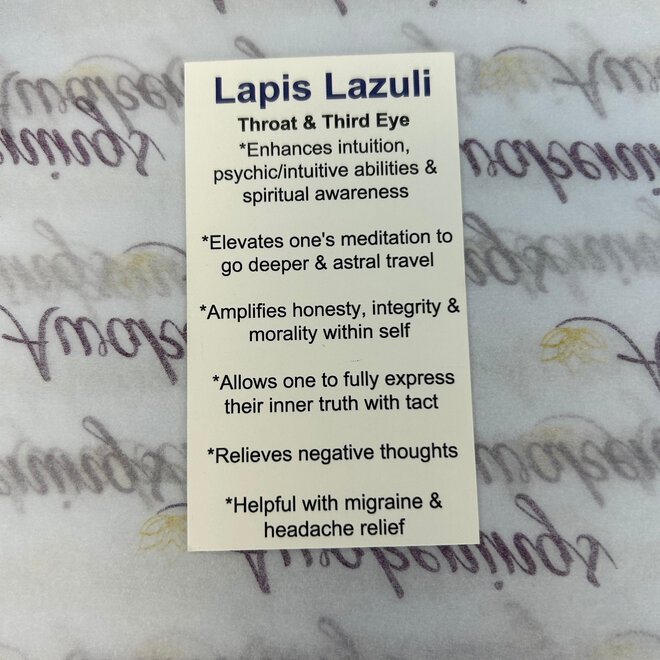 Lapis Lazuli Chip Necklace 32''